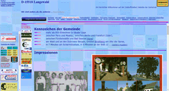 Desktop Screenshot of langewahl.de