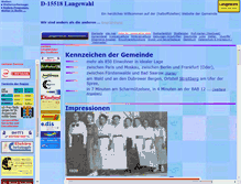 Tablet Screenshot of langewahl.de